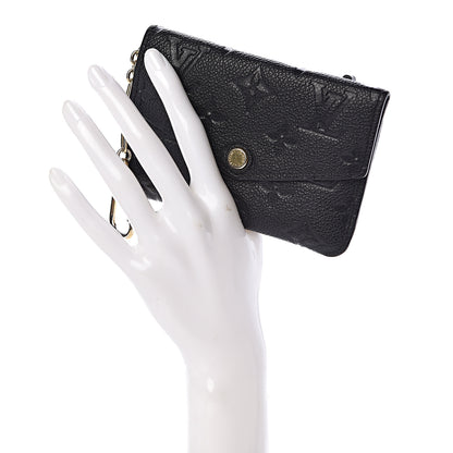 Louis Vuitton Empreinte Key Pouch Black 2 of 7