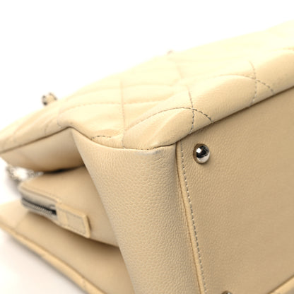 Chanel Caviar Quilted Petit Timeless Tote PTT Beige 10 of 13