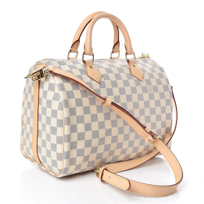 Louis Vuitton Damier Azur Speedy Bandouliere 30 3 of 10