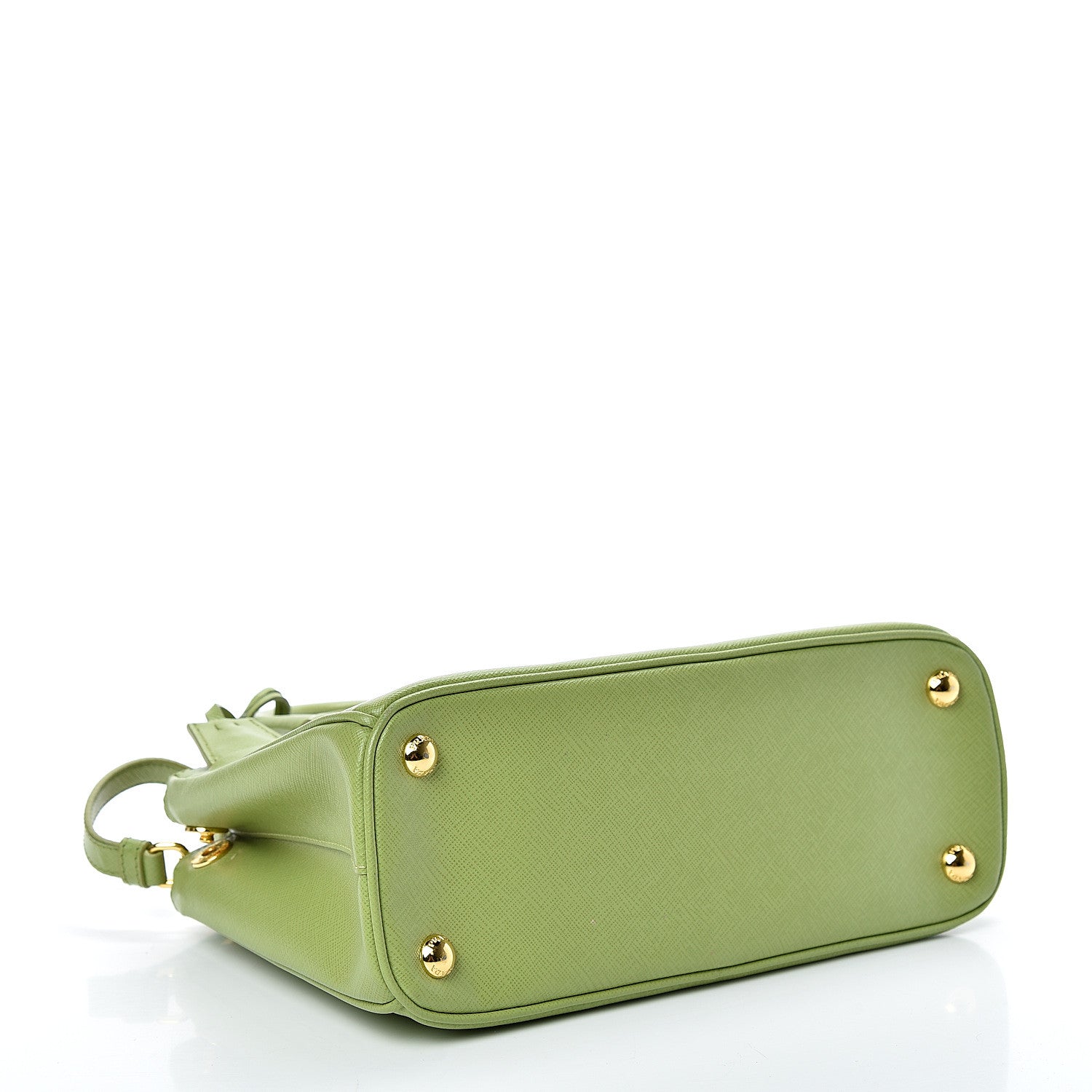 Prada Saffiano Lux Mini Galleria Double Zip Tote Prato 3 of 12