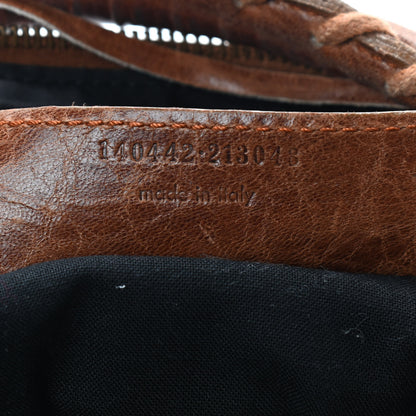 Balenciaga Agneau Classic Hardware Day Hobo Caramel 7 of 11