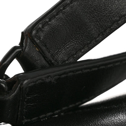 Saint Laurent Calfskin Y Quilted Monogram Large Loulou Chain Satchel Black 14 of 17