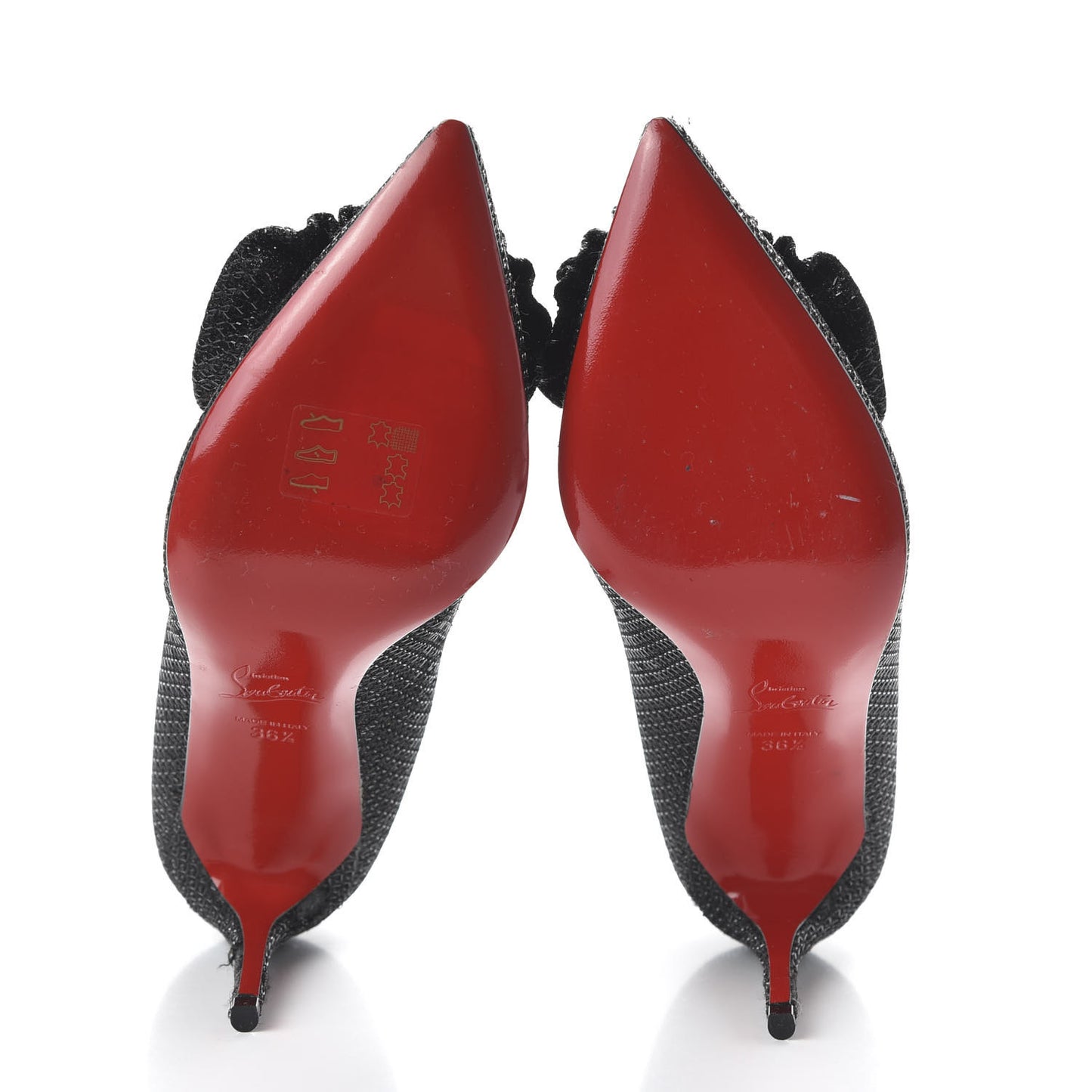 Glitter Diams Anemosea 85 Pumps 36.5 Black