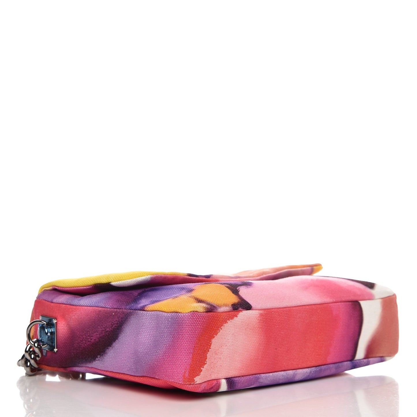 Printed Canvas Flower Power Messenger Flap