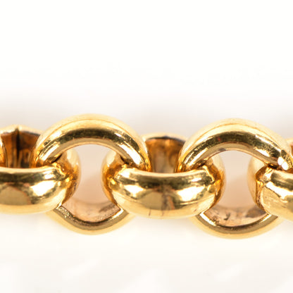 Chanel CC Pendant Necklace Gold 6 of 6