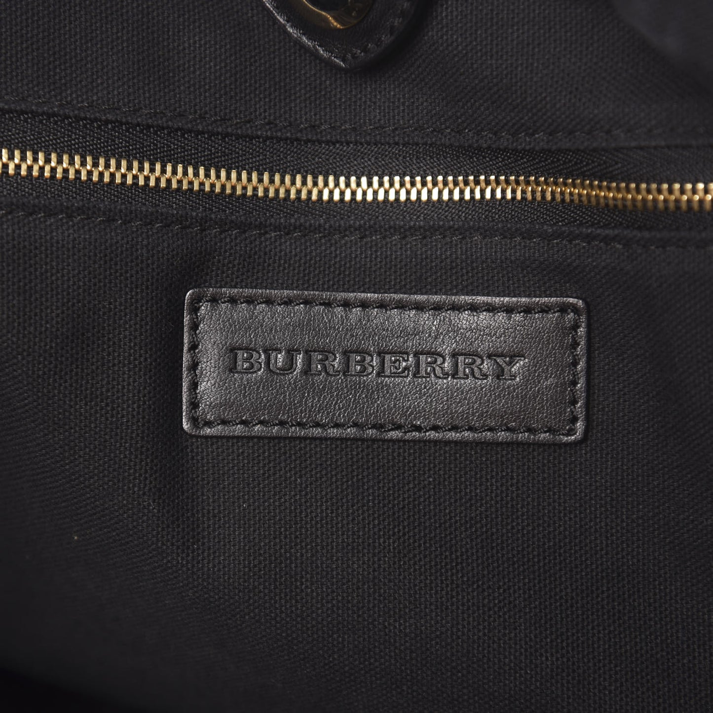 Calfskin House Check Big Crush Black