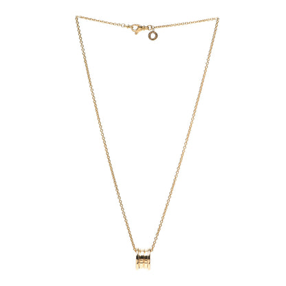 Bulgari 18K Yellow Gold B.Zero1 Pendant Necklace 3 of 4