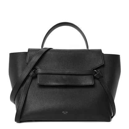 Celine Grained Calfskin Mini Belt Bag Black 1 of 9