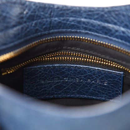 Balenciaga Agneau Giant 12 Gold Hardware Mini City Bleu Mineral 8 of 10