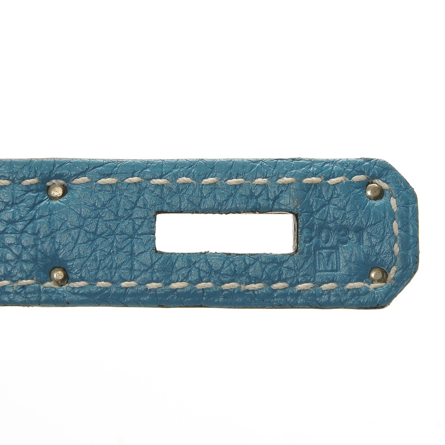 Togo Birkin 35 Blue Jean