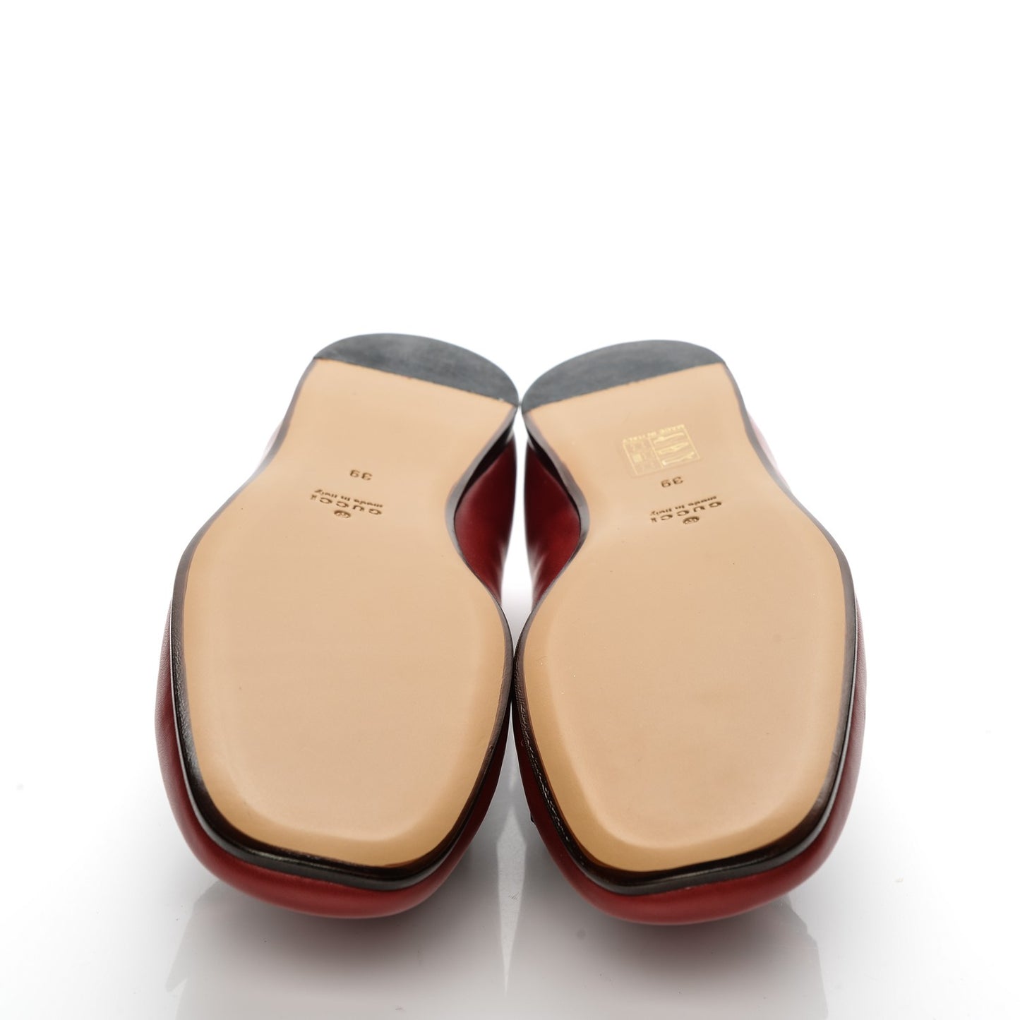 Calfskin Gallipoli Smoking Loafers 39 Red