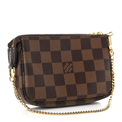 Louis Vuitton Damier Ebene Mini Pochette Accessories 3 of 9