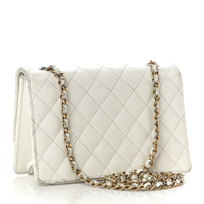 Chanel Glazed Calfskin Quilted Small Flap White 3 of 19