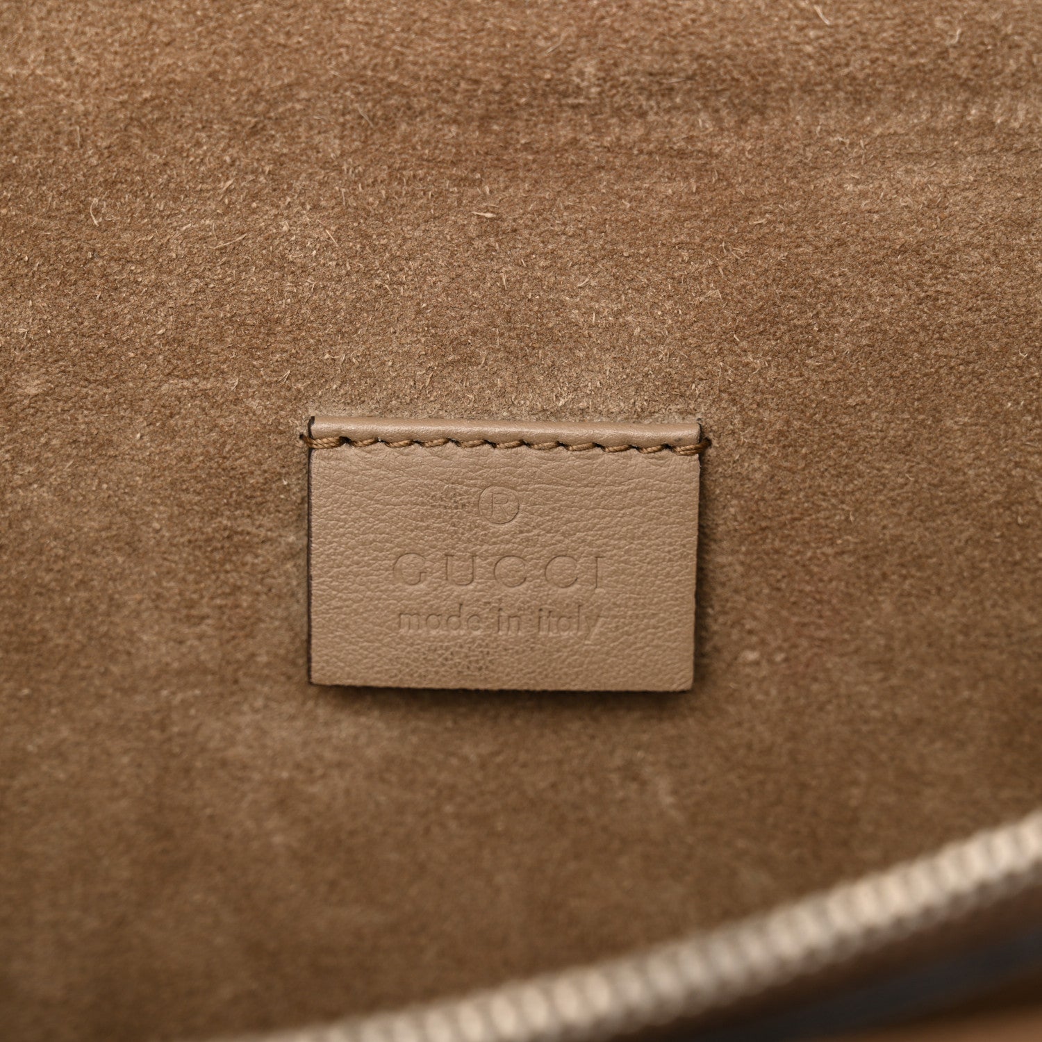 Gucci GG Supreme Monogram Medium Dionysus Shoulder Bag Taupe 6 of 15