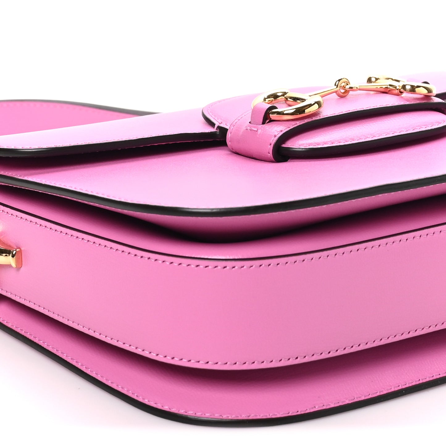 Azalea Calfskin Horsebit 1955 Shoulder Bag Libre Pink