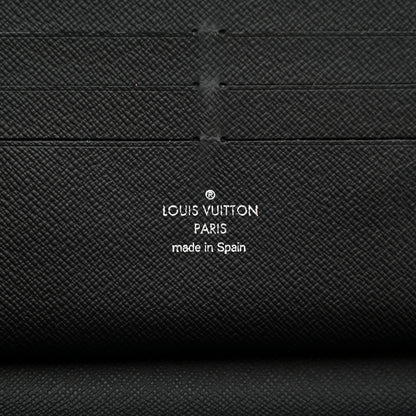 Louis Vuitton Taiga Zippy Organizer Wallet Black 7 of 10