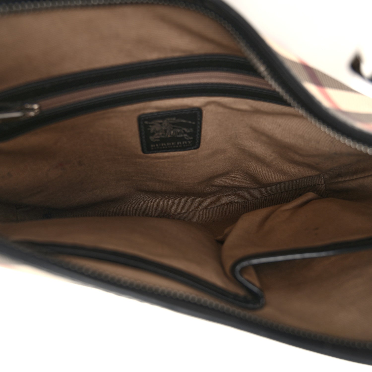 Burberry Supernova Check Buckle Hobo Black 5 of 10