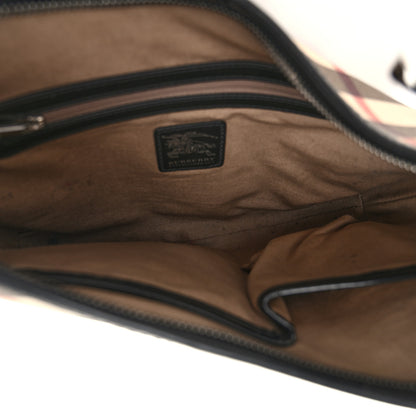 Burberry Supernova Check Buckle Hobo Black 5 of 10