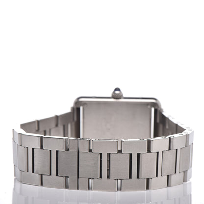 Cartier Stainless Steel 24mm Tank Solo Quartz Watch 4 of 7