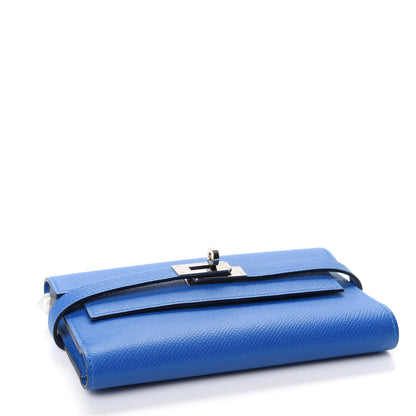 Hermes Epsom Medium Kelly Wallet Bleu Zellige 4 of 9