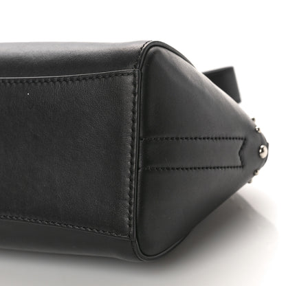 Givenchy Calfskin Small Studded Antigona Beauty Wristlet Black 10 of 10