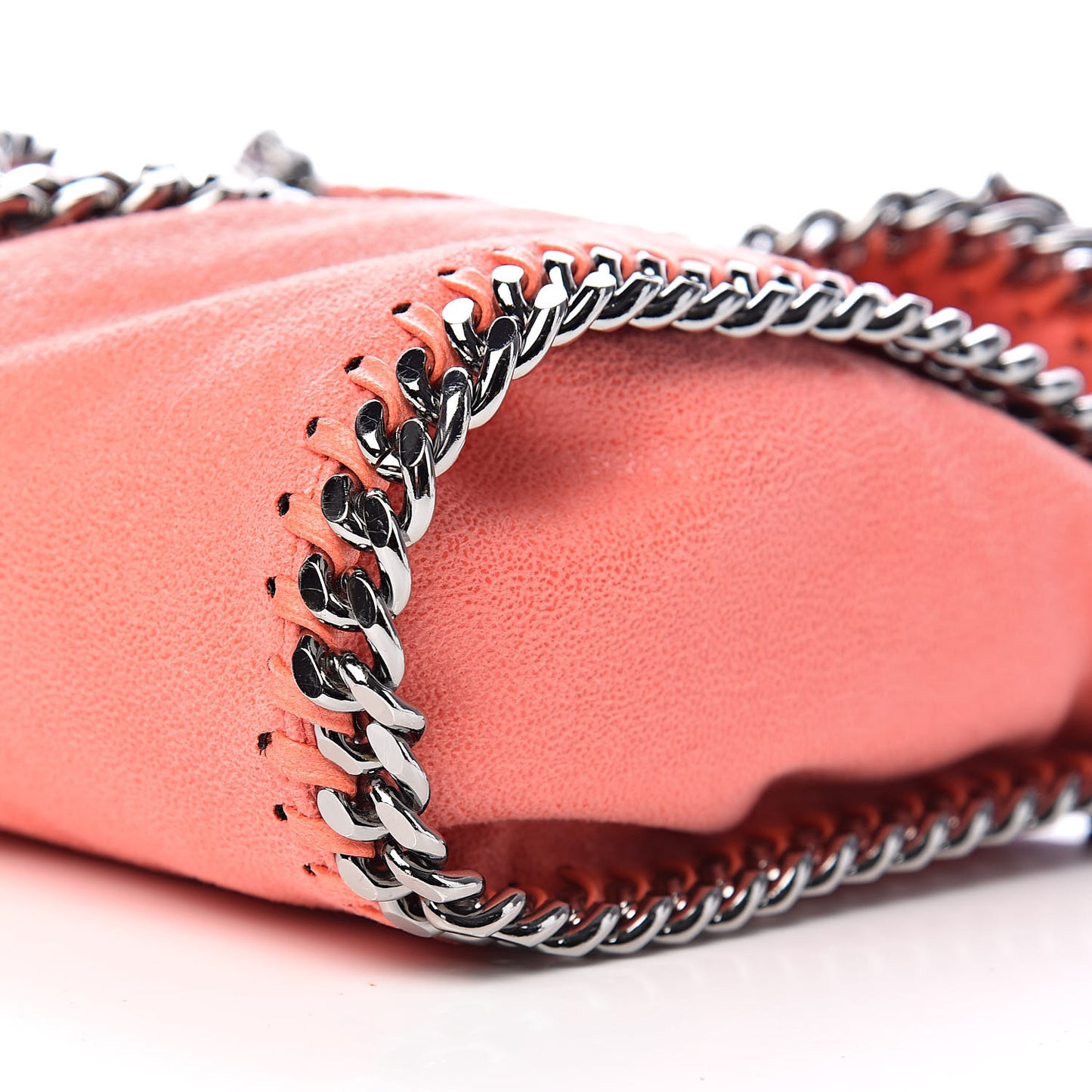 Shaggy Deer Mini Falabella Fold Over Tote Peony