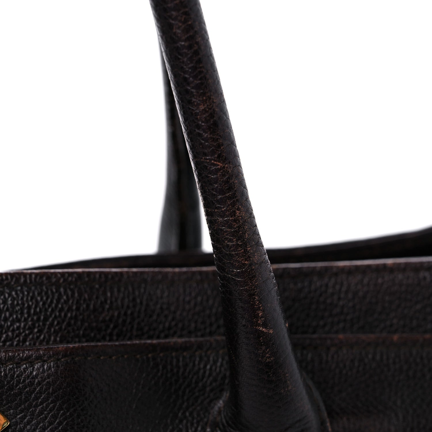 Chanel Calfskin Cerf Executive Shopper Tote Brown 18 of 19