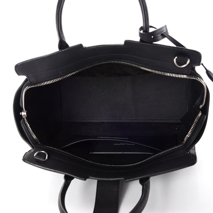 Saint Laurent Smooth Calfskin Baby Monogram Downtown Cabas Black 8 of 11