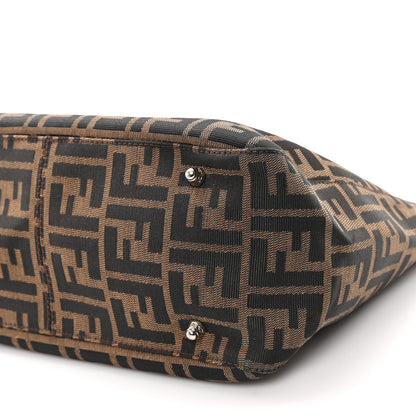 Fendi Zucca Small Holdall Tote Tobacco 10 of 12