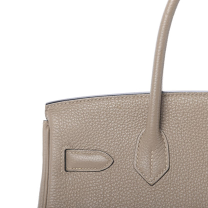 Hermes Togo Birkin 30 Gris Tourterelle 29 of 36