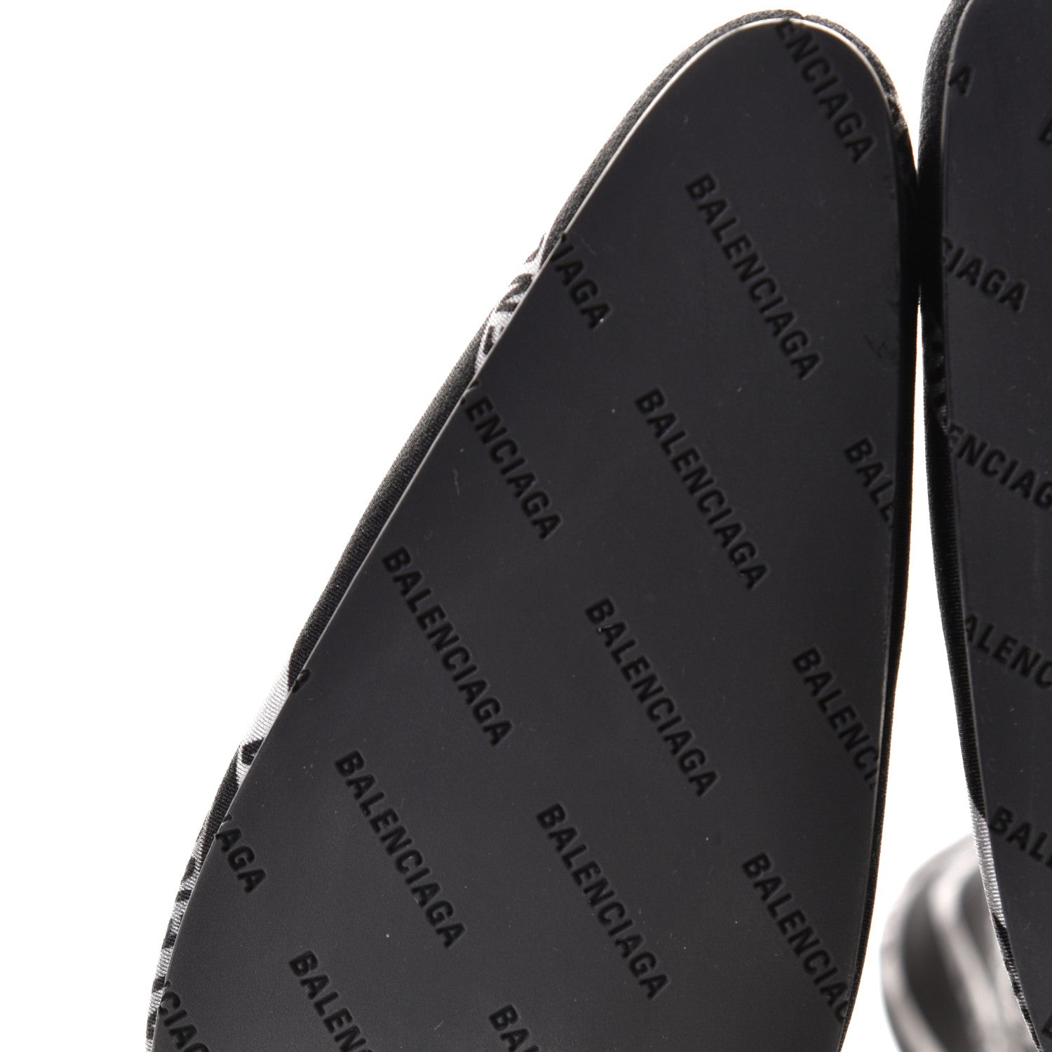 Balenciaga Spandex Losange Monogram 110mm Booties 36 Gris Black 6 of 9