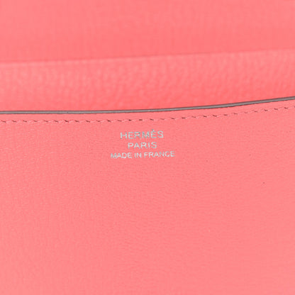 Hermes Chevre Mysore Clic 16 Wallet Rose Ete 5 of 10