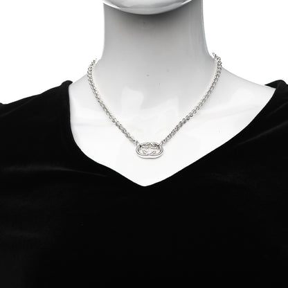Gucci Sterling Silver Britt Necklace 2 of 6