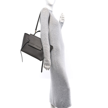 Celine Grained Calfskin Mini Belt Bag Grey 2 of 14