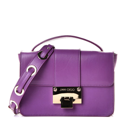 Jimmy Choo Calfskin Rebel Crossbody Bag Purple 1 of 4