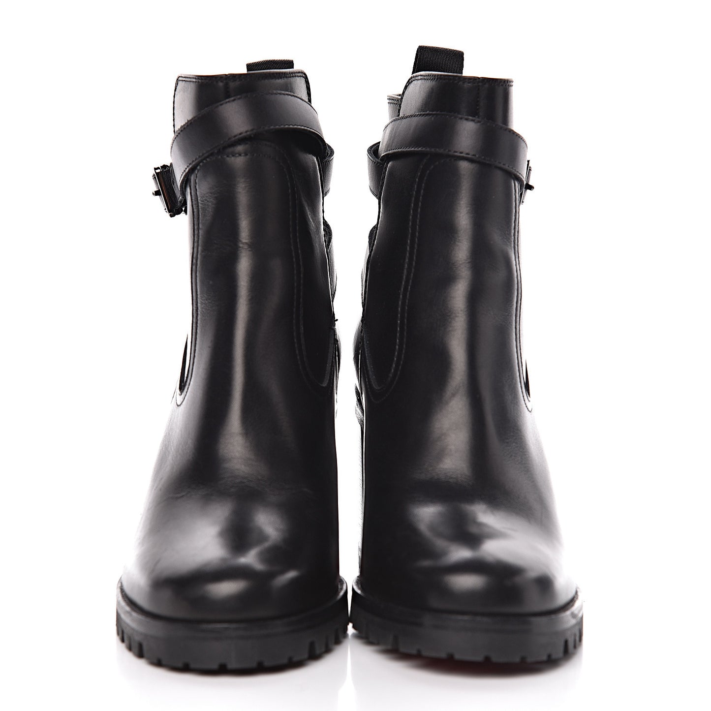 Calfskin Trapeurdekoi 70 Ankle Boots 38 Black