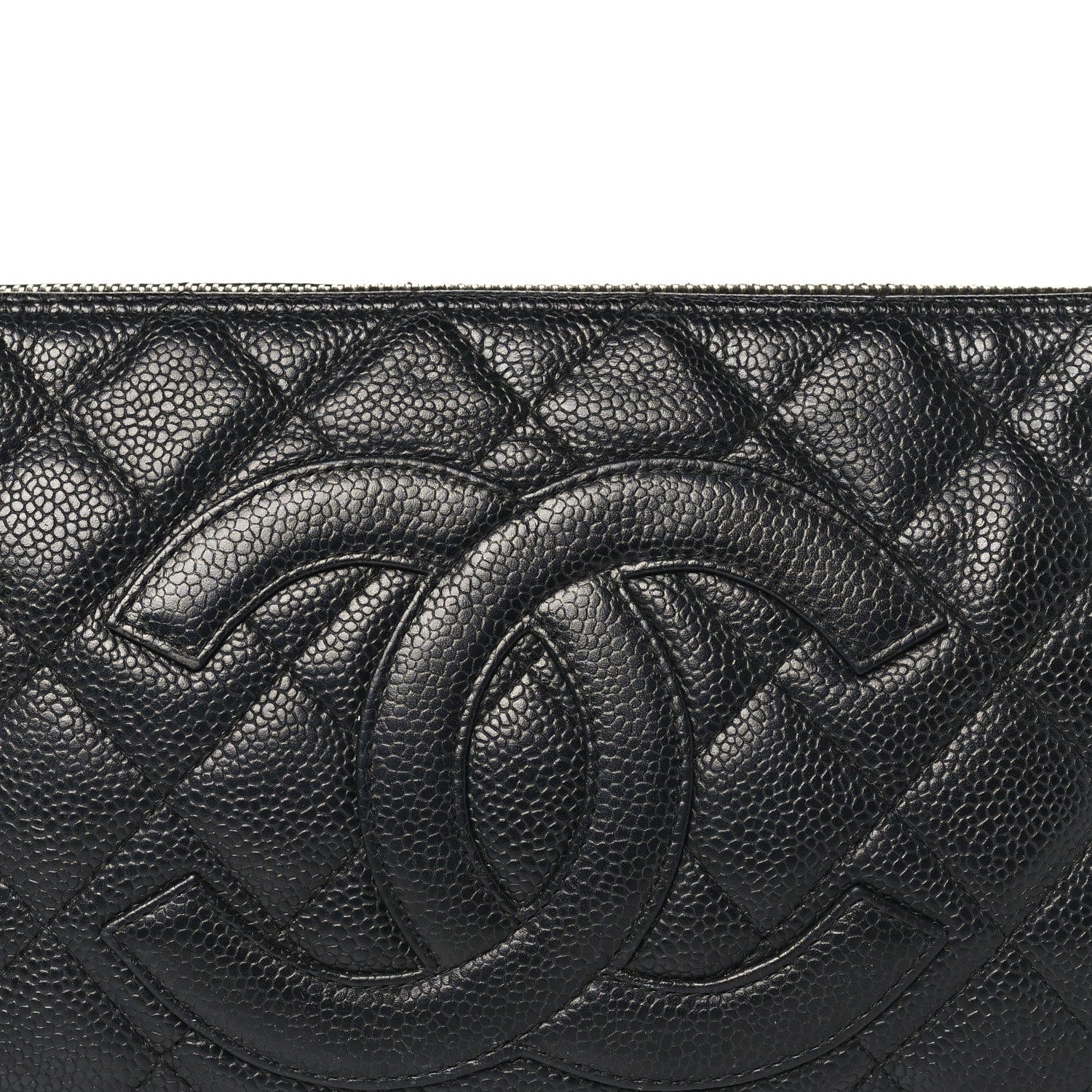Chanel Caviar Quilted CC Shoulder Bag Black 8 of 11