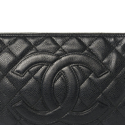 Chanel Caviar Quilted CC Shoulder Bag Black 8 of 11