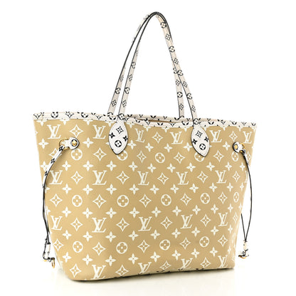 Louis Vuitton Monogram Giant Neverfull MM Kaki 3 of 10