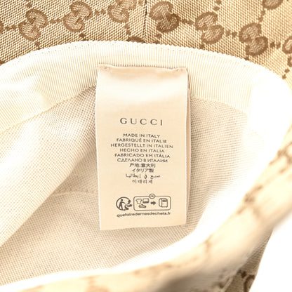 Gucci Monogram Wide Brim Hat L Beige 9 of 11