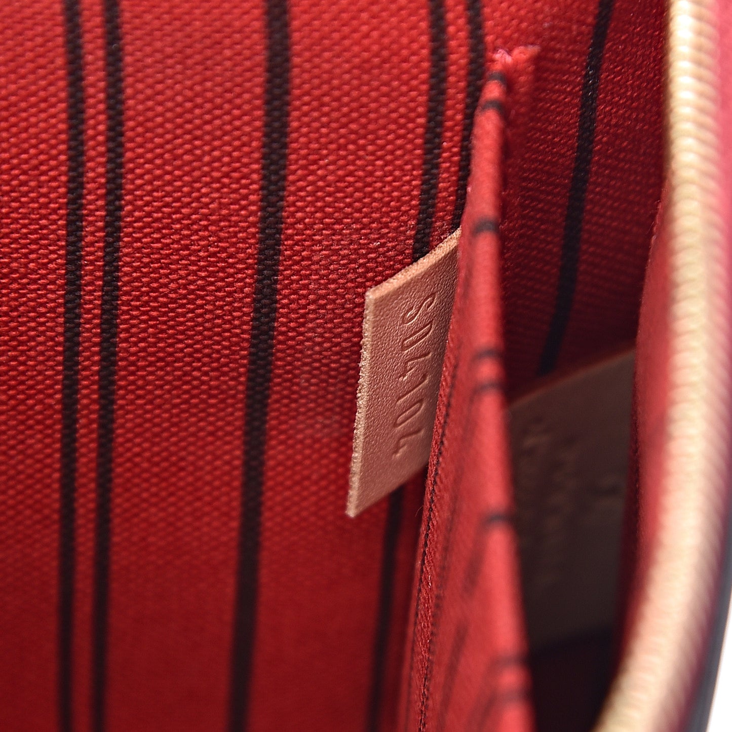 Monogram Neverfull MM GM Pochette Cherry