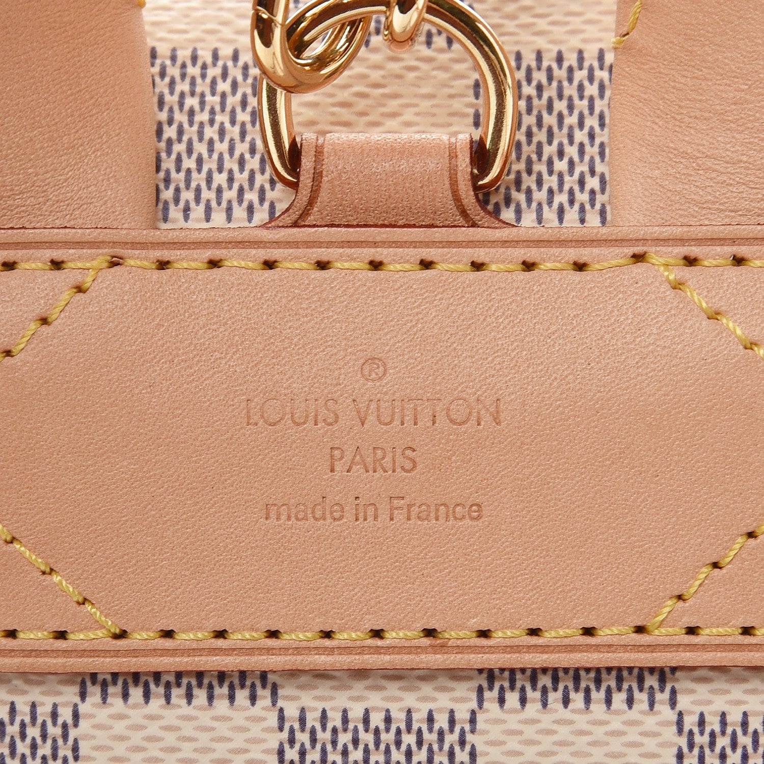 Louis Vuitton Damier Azur Sperone BB Backpack 7 of 8