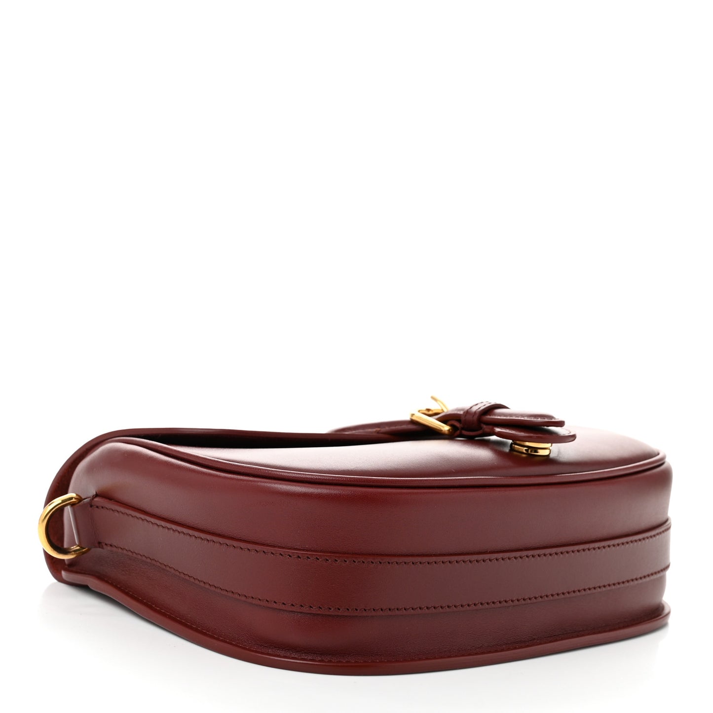 Box Calfskin Medium Bobby Flap Red Bricks