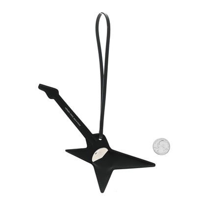Hermes Tadelakt Swift Chamkila Rock Guitar Bag Charm Bleu Electrique Black 2 of 7