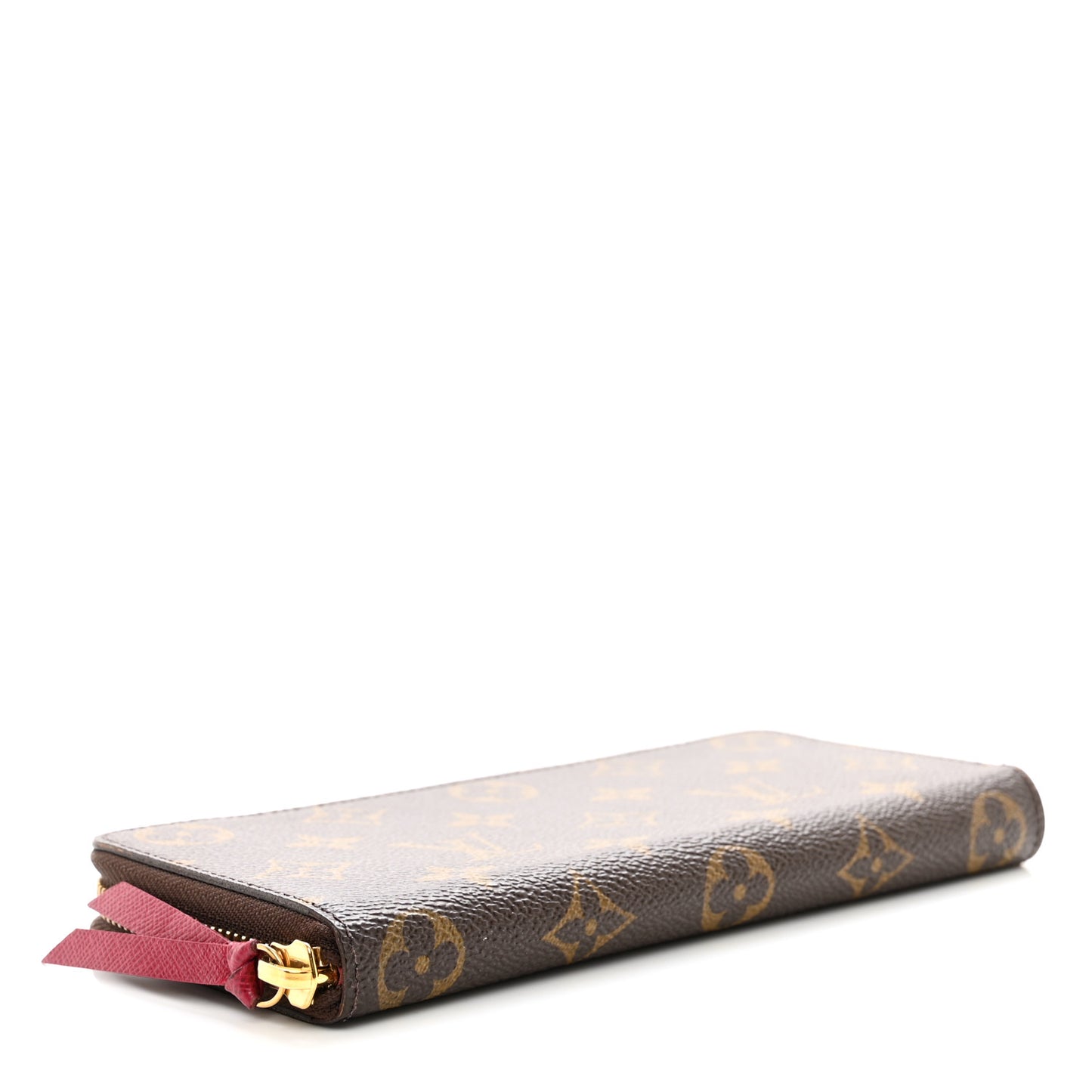 Monogram Clemence Wallet Fuchsia