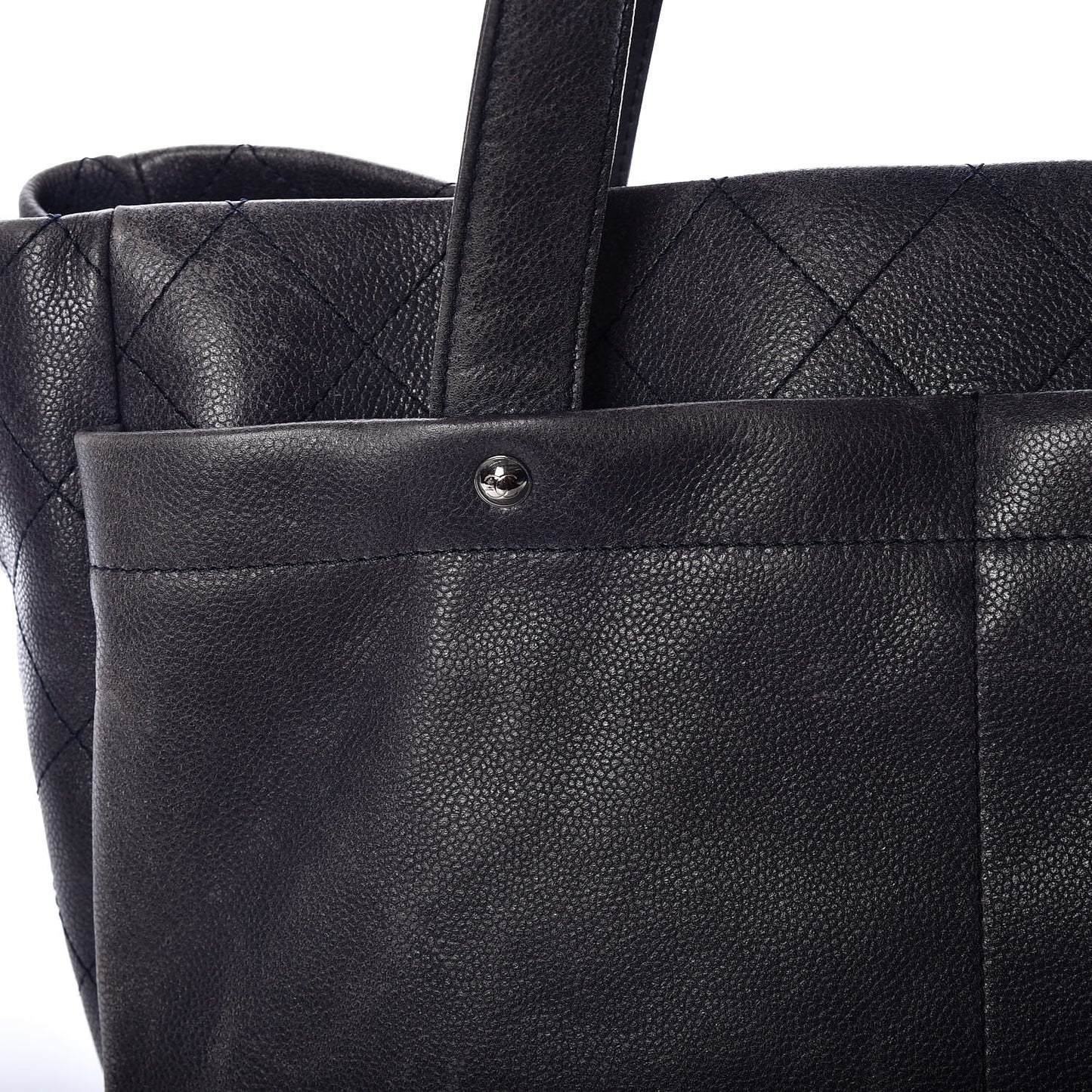 Caviar Executive Cerf Shopper Tote Navy
