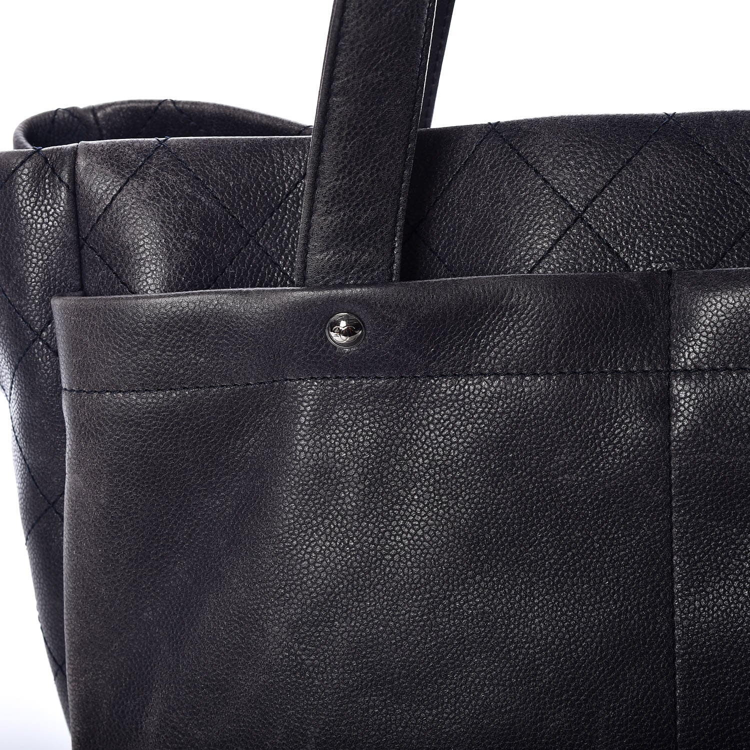 Chanel Caviar Executive Cerf Shopper Tote Navy 20 of 20