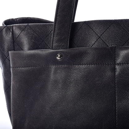 Chanel Caviar Executive Cerf Shopper Tote Navy 20 of 20