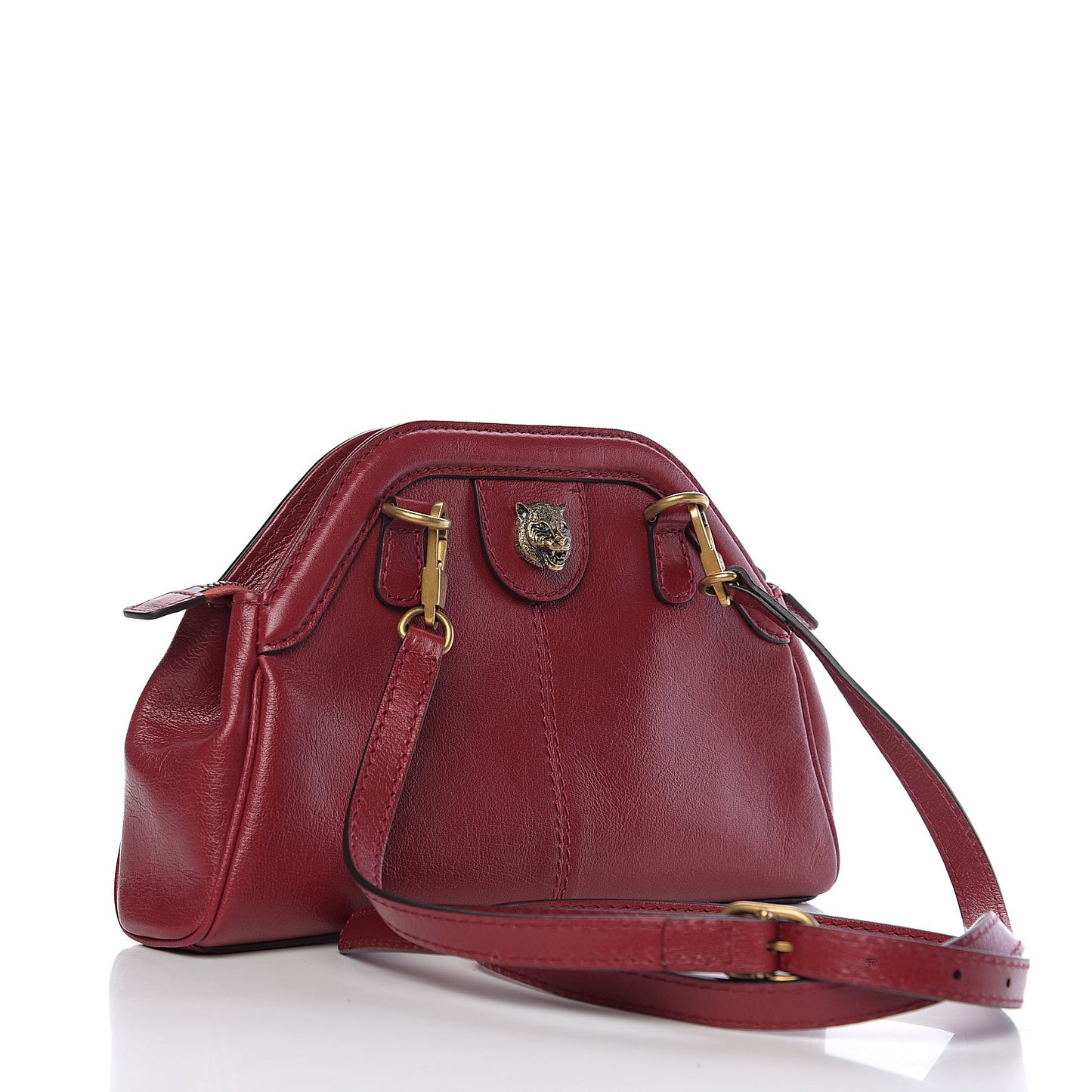 Piuma Lux Calfskin Small Re(Belle) Crossbody Bag Romantic Cerise