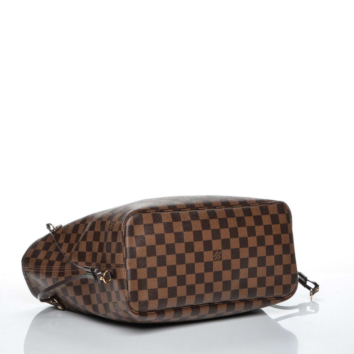 Louis Vuitton Damier Ebene Neo Neverfull MM Rose Ballerine 11 of 14